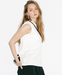 coca（coca）（コカ）の「COTTON from the U.S.ノースリーブシャツ（Tシャツ/カットソー・レディース）」