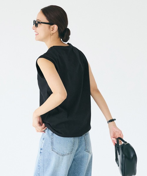 coca(coca)(コカ)の「COTTON from the U.S.ノースリーブシャツ(Tシャツ/カットソー・レディース・グレー/ブラック/ホワイト・XL/S/M/L)」の11枚目の写真