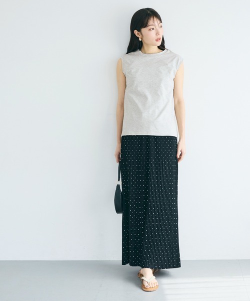 coca(coca)(コカ)の「COTTON from the U.S.ノースリーブシャツ(Tシャツ/カットソー・レディース・グレー/ブラック/ホワイト・XL/S/M/L)」の15枚目の写真