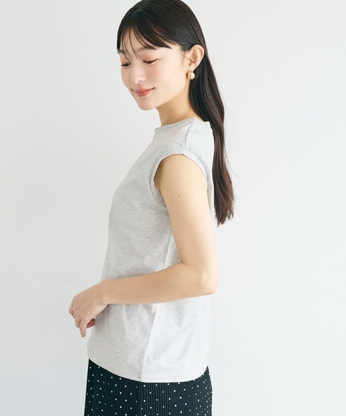 coca(coca)(コカ)の「COTTON from the U.S.ノースリーブシャツ(Tシャツ/カットソー・レディース・グレー/ブラック/ホワイト・XL/S/M/L)」の16枚目の写真