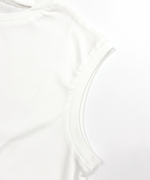 coca(coca)(コカ)の「COTTON from the U.S.ノースリーブシャツ(Tシャツ/カットソー・レディース・グレー/ブラック/ホワイト・XL/S/M/L)」の21枚目の写真