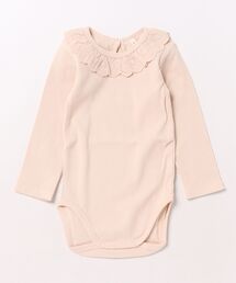 Quincy Mae | 【Bs】【it】【Quincy Mae】25AW / Ruffle Collar Bodysuit(その他ベビー用品)