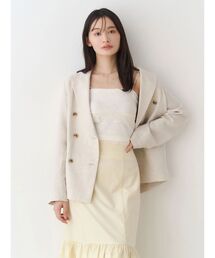 MERCURYDUO | 【MERCURYDUO×AMPHI】カップ付きレースベアトップ(Tシャツ/カットソー)