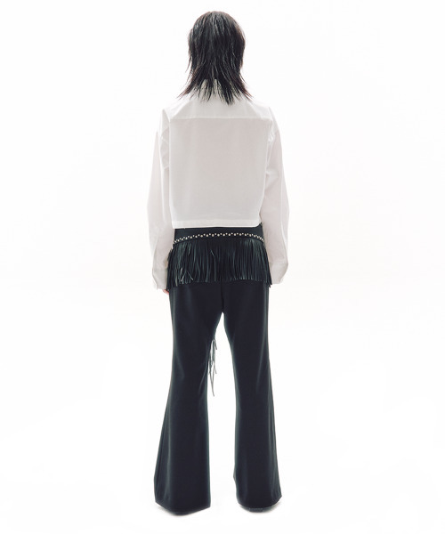 TRIPSHOP(トリップショップ)の「トリップラインブーツカットスラックス(スラックス・レディース・ブラック・SMALL/MEDIUM/LARGE)」の8枚目の写真