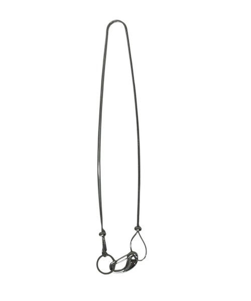 Never mind the XU / Chikashitsu+(ネバーマインド ザ エックスユー / チカシツプラス)の「【nmtc+】snake code necklace / 【エヌエムティーシープラス】スネークコードネックレス(ネックレス・メンズ・シルバー・ONE SIZE)」の5枚目の写真