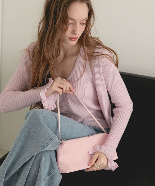 DONOBAN（ドノバン）の「ベビーブラッシュバッグ（トートバッグ・レディース・ピンク・ONE SIZE）」の5枚目の写真