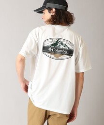 UVカット Columbia/ サンライズストレイト オムニフリーズゼロ グラフィック ショートスリーブTシャツ /コロンビア