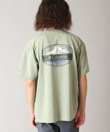 UVカット Columbia/ サンライズストレイト オムニフリーズゼロ グラフィック ショートスリーブTシャツ /コロンビア