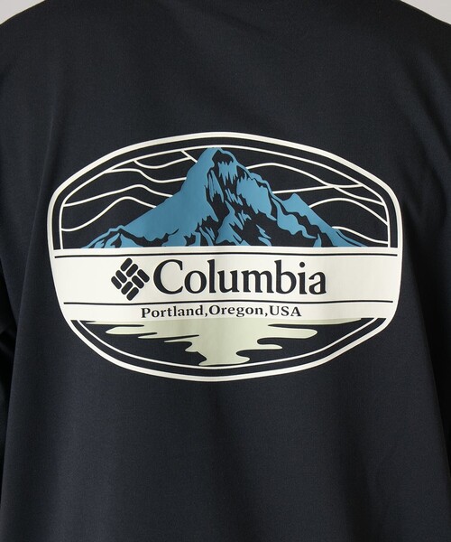 Columbia（コロンビア）の「UVカット Columbia/ サンライズストレイト オムニフリーズゼロ グラフィック ショートスリーブTシャツ /コロンビア（Tシャツ/カットソー・メンズ・ブラック/ホワイト/オレンジ/グリーン・S/M/L/XL）」の17枚目の写真
