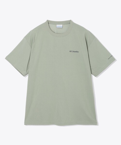 Columbia（コロンビア）の「UVカット Columbia/ サンライズストレイト オムニフリーズゼロ グラフィック ショートスリーブTシャツ /コロンビア（Tシャツ/カットソー・メンズ・ブラック/ホワイト/オレンジ/グリーン・S/M/L/XL）」の21枚目の写真