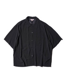 TOWNCRAFT タウンクラフト / printed loop collar shirt