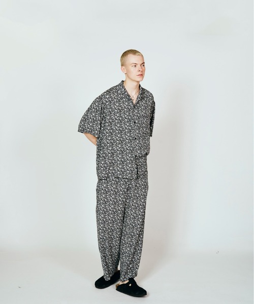 TOWNCRAFT（タウンクラフト）の「TOWNCRAFT タウンクラフト / printed loop collar shirt（シャツ/ブラウス・メンズ・その他2/その他1/ブラック/その他3・SMALL/LARGE/MEDIUM）」の6枚目の写真