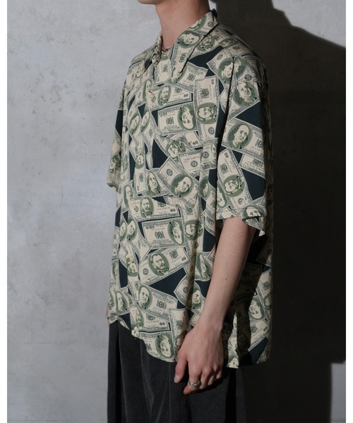 TOWNCRAFT（タウンクラフト）の「TOWNCRAFT タウンクラフト / printed loop collar shirt（シャツ/ブラウス・メンズ・その他2/その他1/ブラック/その他3・SMALL/LARGE/MEDIUM）」の14枚目の写真