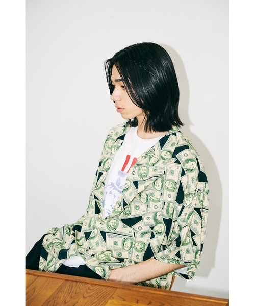 TOWNCRAFT（タウンクラフト）の「TOWNCRAFT タウンクラフト / printed loop collar shirt（シャツ/ブラウス・メンズ・その他2/その他1/ブラック/その他3・SMALL/LARGE/MEDIUM）」の18枚目の写真