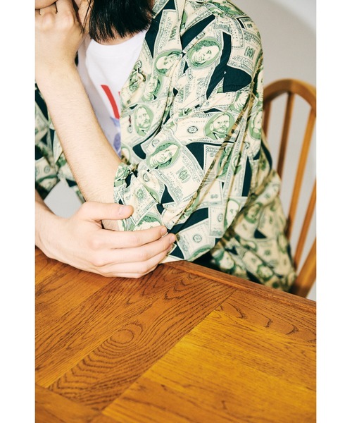 TOWNCRAFT（タウンクラフト）の「TOWNCRAFT タウンクラフト / printed loop collar shirt（シャツ/ブラウス・メンズ・その他2/その他1/ブラック/その他3・SMALL/LARGE/MEDIUM）」の19枚目の写真