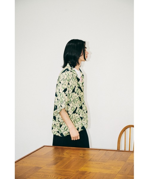 TOWNCRAFT（タウンクラフト）の「TOWNCRAFT タウンクラフト / printed loop collar shirt（シャツ/ブラウス・メンズ・その他2/その他1/ブラック/その他3・SMALL/LARGE/MEDIUM）」の21枚目の写真