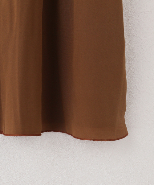 BASERANGE(ベースレンジ)の「【BASERANGE/ベースレンジ】 MECO SKIRT(スカート・レディース・キャメル・SMALL)」の3枚目の写真
