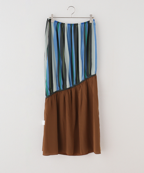 BASERANGE(ベースレンジ)の「【BASERANGE/ベースレンジ】 MECO SKIRT(スカート・レディース・キャメル・SMALL)」の4枚目の写真