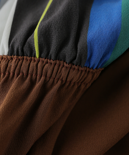 BASERANGE(ベースレンジ)の「【BASERANGE/ベースレンジ】 MECO SKIRT(スカート・レディース・キャメル・SMALL)」の7枚目の写真