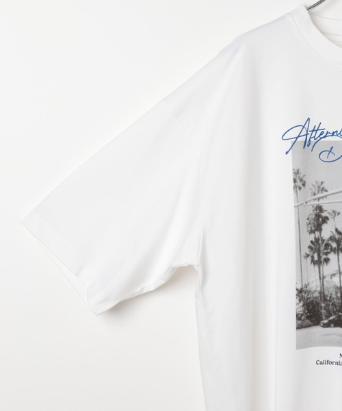 BAYFLOW(ベイフロー)の「【接触冷感】フォトプリントTシャツ(Tシャツ/カットソー・メンズ・ホワイト/ブラック・MEDIUM/LARGE)」の11枚目の写真
