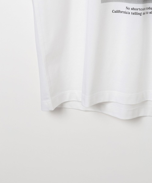 BAYFLOW(ベイフロー)の「【接触冷感】フォトプリントTシャツ(Tシャツ/カットソー・メンズ・ホワイト/ブラック・MEDIUM/LARGE)」の12枚目の写真