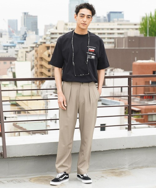 BAYFLOW(ベイフロー)の「【接触冷感】フォトプリントTシャツ(Tシャツ/カットソー・メンズ・ホワイト/ブラック・MEDIUM/LARGE)」の19枚目の写真
