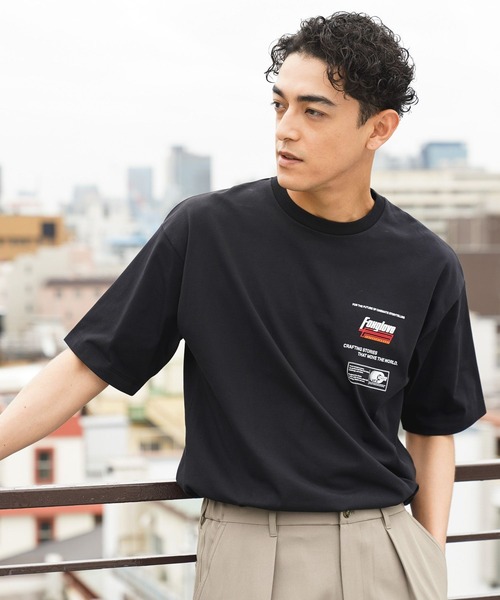 BAYFLOW(ベイフロー)の「【接触冷感】フォトプリントTシャツ(Tシャツ/カットソー・メンズ・ホワイト/ブラック・MEDIUM/LARGE)」の16枚目の写真