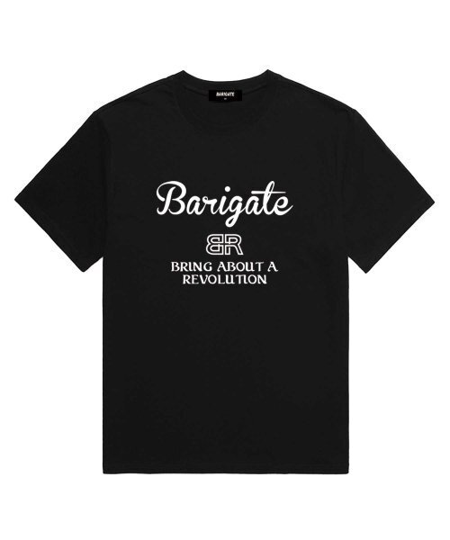 BARIGATE(バリゲート)の「BRロゴ半袖Tシャツ (BS002) ブラック/ホワイト(Tシャツ/カットソー・レディース・その他・X-LARGE/SMALL/MEDIUM/LARGE/XX-LARGE)」の1枚目の写真