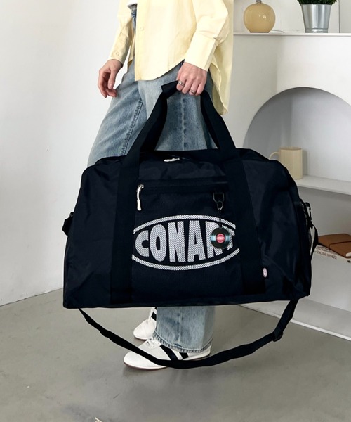 CONART(コナート)の「CONART/コナート 大容量50L ロゴプリントボストンバッグ/トラベルバッグ/ユニセックス(ボストンバッグ・メンズ・ホワイト/ピンク・FREE)」の7枚目の写真