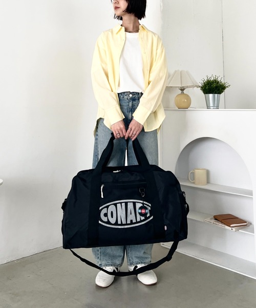 CONART(コナート)の「CONART/コナート 大容量50L ロゴプリントボストンバッグ/トラベルバッグ/ユニセックス(ボストンバッグ・メンズ・ホワイト/ピンク・FREE)」の11枚目の写真