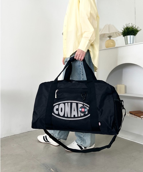 CONART(コナート)の「CONART/コナート 大容量50L ロゴプリントボストンバッグ/トラベルバッグ/ユニセックス(ボストンバッグ・メンズ・ホワイト/ピンク・FREE)」の10枚目の写真