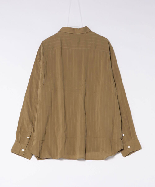 ALLSAINTS(オールセインツ)の「CARLYLE OVERSIZED LONG SLEEVE SHIRT | CARLYLE オーバーサイズ 長袖 シャツ(シャツ/ブラウス・メンズ・ブラウン系その他・M/S/XS/L)」の9枚目の写真