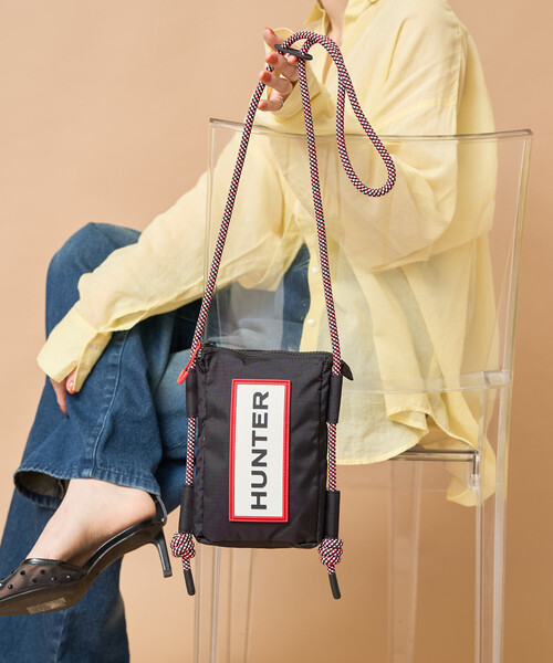限定展開 HUNTER/ハンター TRAVEL RIPSTOP PHONE POUCH/トラベル