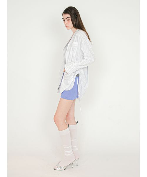 SORIN(ソリン )の「Stripe Pajama Jacket/ストライプ パジャマジャケット(テーラードジャケット・レディース・ライラック/ブルー/ホワイト・38)」の10枚目の写真