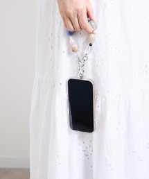 nicott（ニコット）の「NC : AO アクリルビーズハンドストラップ（スマホグッズ）」