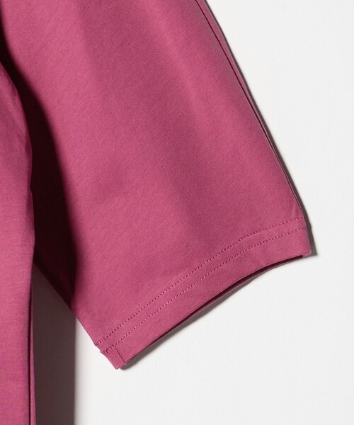 A DAY IN THE LIFE UNITED ARROWS（アデイインザライフユナイテッドアローズ）の「シルケットテンジク カーブスリーブTシャツ  ‐接触冷感・UVカット‐＜A DAY IN THE LIFE＞（Tシャツ/カットソー・レディース・オフホワイト/ライム/ピンク/ダークグレー・FREE）」の12枚目の写真