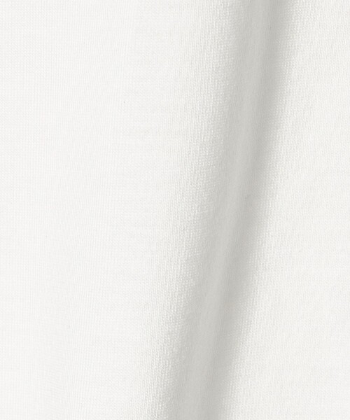 A DAY IN THE LIFE UNITED ARROWS（アデイインザライフユナイテッドアローズ）の「シルケットテンジク カーブスリーブTシャツ  ‐接触冷感・UVカット‐＜A DAY IN THE LIFE＞（Tシャツ/カットソー・レディース・オフホワイト/ライム/ピンク/ダークグレー・FREE）」の18枚目の写真