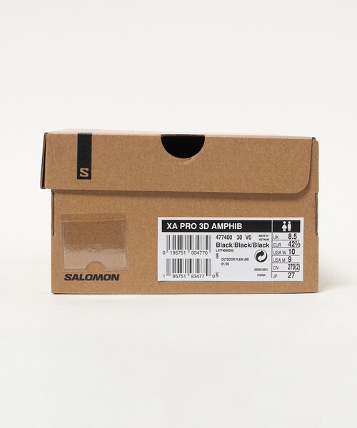SALOMON(サロモン)の「<Salomon>XA PRO 3D AMPHIB スニーカー(スニーカー・メンズ・ブラック・26cm/28cm/26.5cm/27.5cm/29cm/28.5cm/27cm)」の12枚目の写真