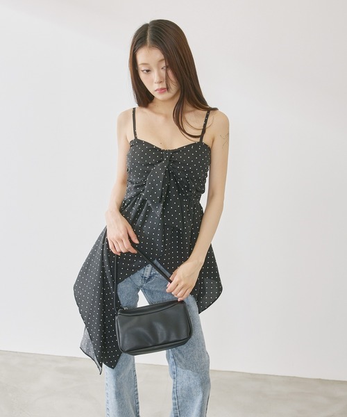 P.V.T（ピーブイティー）の「ミニショルダーバッグ（ショルダーバッグ・レディース・Black/Red/White・F）」の13枚目の写真