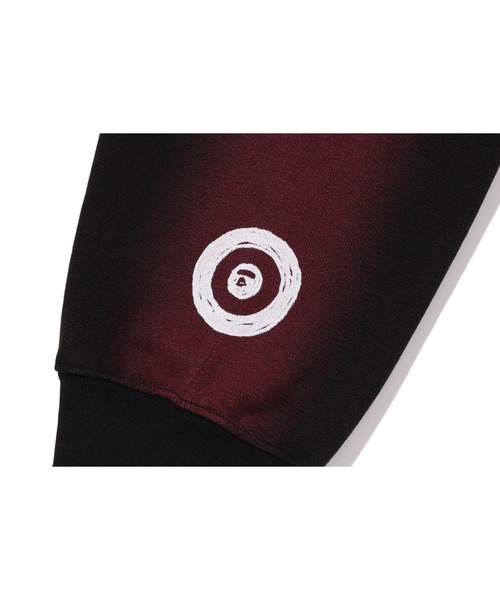 A BATHING APE（アベイシングエイプ）の「HAND DRAW FOOTBALL SHARK RELAXED FIT FULL ZIP HOODIE（パーカー・メンズ・ブラック/ホワイト・MEDIUM/X-LARGE/SMALL/XX-LARGE）」の14枚目の写真