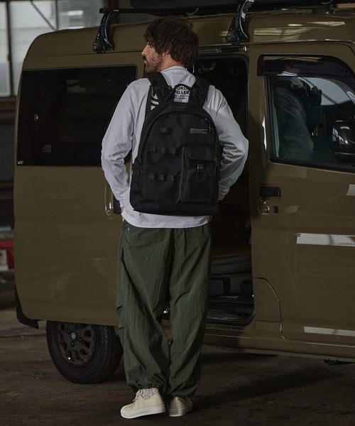 GORDON MILLER(ゴードンミラー)の「GORDON MILLER VANLIFE EQUIPMENT バリスティックデイバッグ(トラベルグッズ・メンズ・ブラック・ONE SIZE)」の4枚目の写真