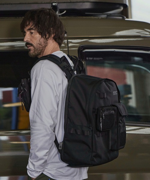 GORDON MILLER(ゴードンミラー)の「GORDON MILLER VANLIFE EQUIPMENT バリスティックデイバッグ(トラベルグッズ・メンズ・ブラック・ONE SIZE)」の2枚目の写真
