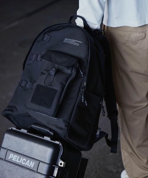 GORDON MILLER(ゴードンミラー)の「GORDON MILLER VANLIFE EQUIPMENT バリスティックデイバッグ(トラベルグッズ・メンズ・ブラック・ONE SIZE)」の14枚目の写真