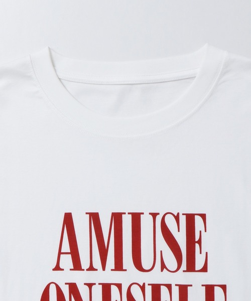 hunch(ハンチ)の「コンパクトスムース ロゴ Tシャツ(Tシャツ/カットソー・レディース・カーキ/ブラック/オフホワイト・FREE)」の5枚目の写真