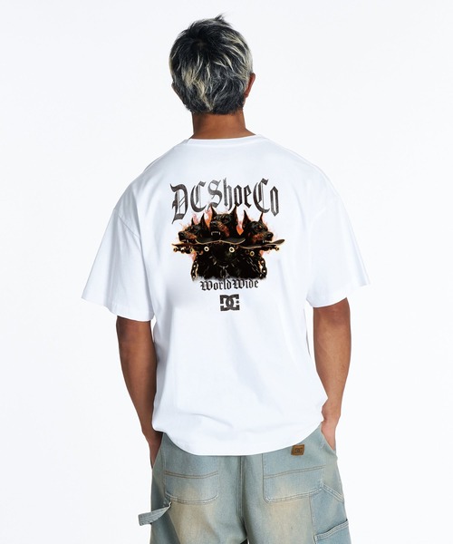 DC SHOES(ディーシーシューズ)の「DC Shoes メンズ 26 SKATE DOGS SS Tシャツ 【2026年夏モデル】(Tシャツ/カットソー・メンズ・ホワイト/ブラック・X-LARGE/LARGE/MEDIUM)」の2枚目の写真