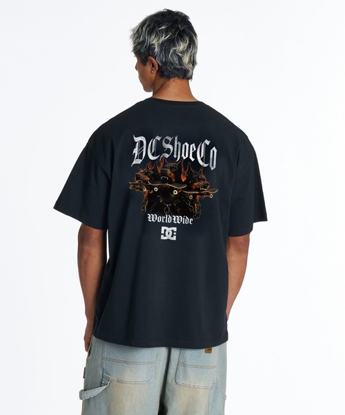 DC SHOES(ディーシーシューズ)の「DC Shoes メンズ 26 SKATE DOGS SS Tシャツ 【2026年夏モデル】(Tシャツ/カットソー・メンズ・ホワイト/ブラック・X-LARGE/LARGE/MEDIUM)」の1枚目の写真