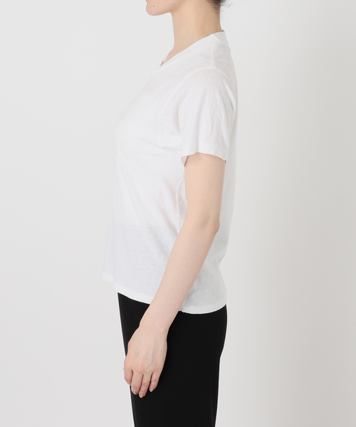 AP STUDIO(エーピーストゥディオ)の「【ASHER/アッシャー】VINTAGE TEE(Tシャツ/カットソー・レディース・ホワイト/ベージュ/カーキ/ブラウン・FREE)」の16枚目の写真