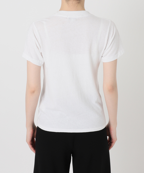 AP STUDIO(エーピーストゥディオ)の「【ASHER/アッシャー】VINTAGE TEE(Tシャツ/カットソー・レディース・ホワイト/ベージュ/カーキ/ブラウン・FREE)」の17枚目の写真