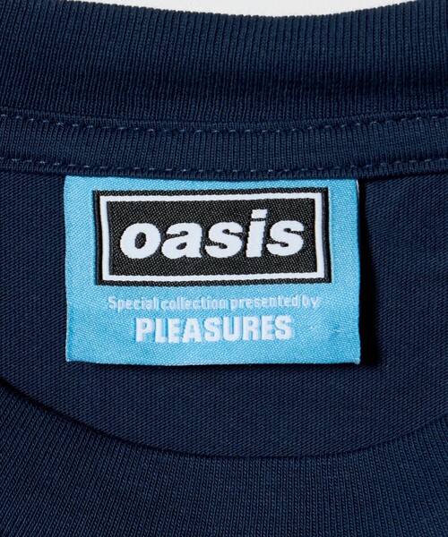 PLEASURES(プレジャー)の「<PLEASURES × oasis>QUESTION Tシャツ(Tシャツ/カットソー・メンズ・ネイビー・M/L/S)」の9枚目の写真