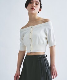 CODE A | design knit short cardigan(カーディガン/ボレロ)